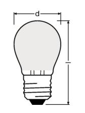 ampoule led E27 osram filament
